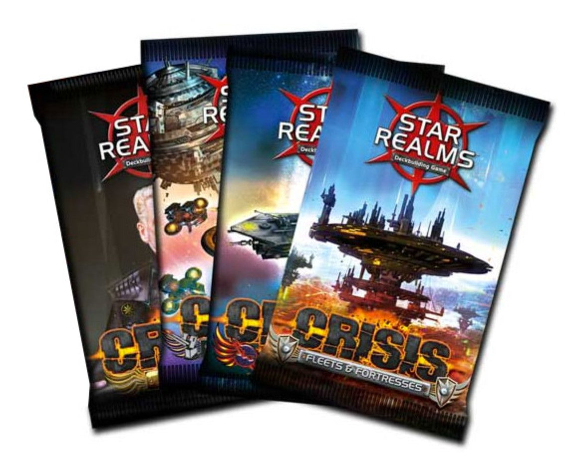 Star Realms Crisis: Frotas e Fortalezas Expansão, Pacote com 12 cartas, Portugûes